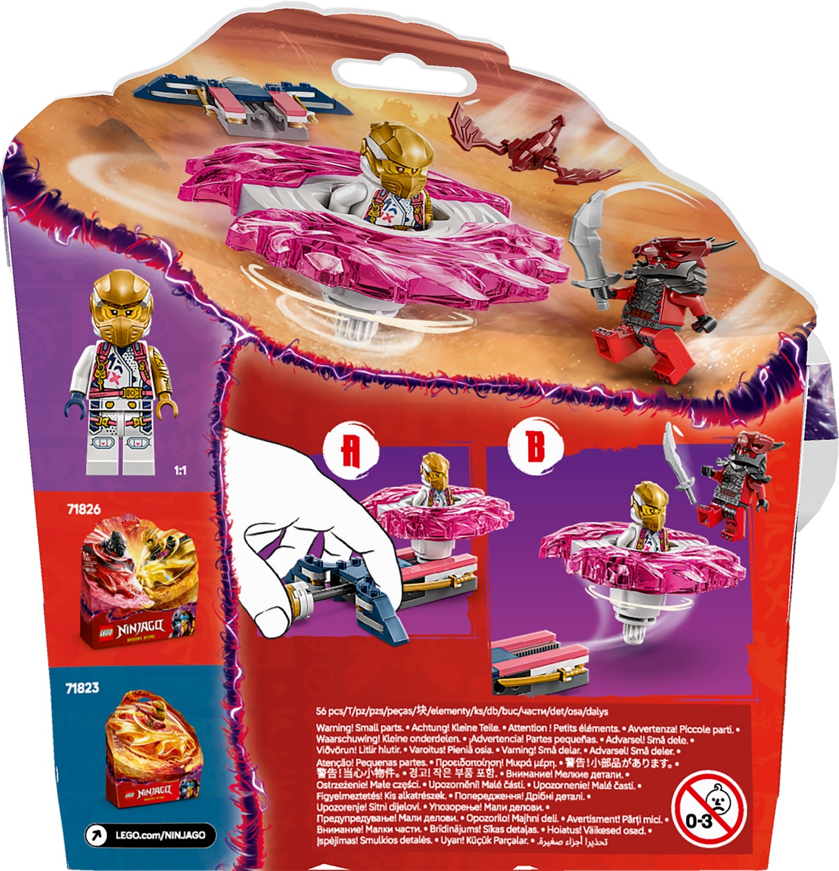 Lego Ninjago - Sora's Dragon Spinjitzu Spinner