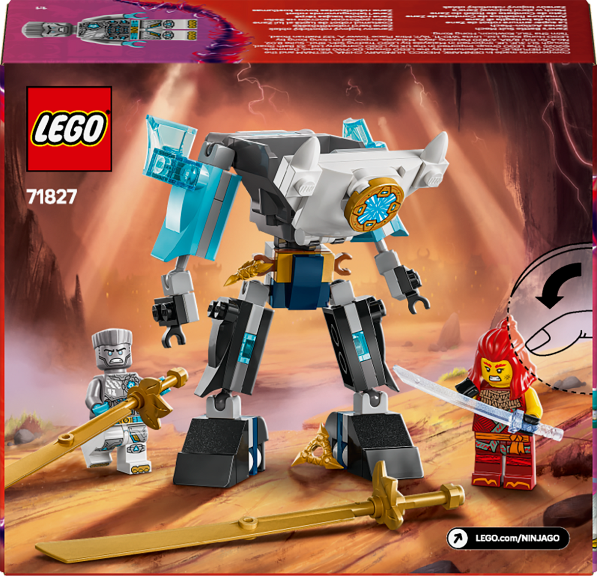 Lego Ninjago - Zane's Battle Suit Mech