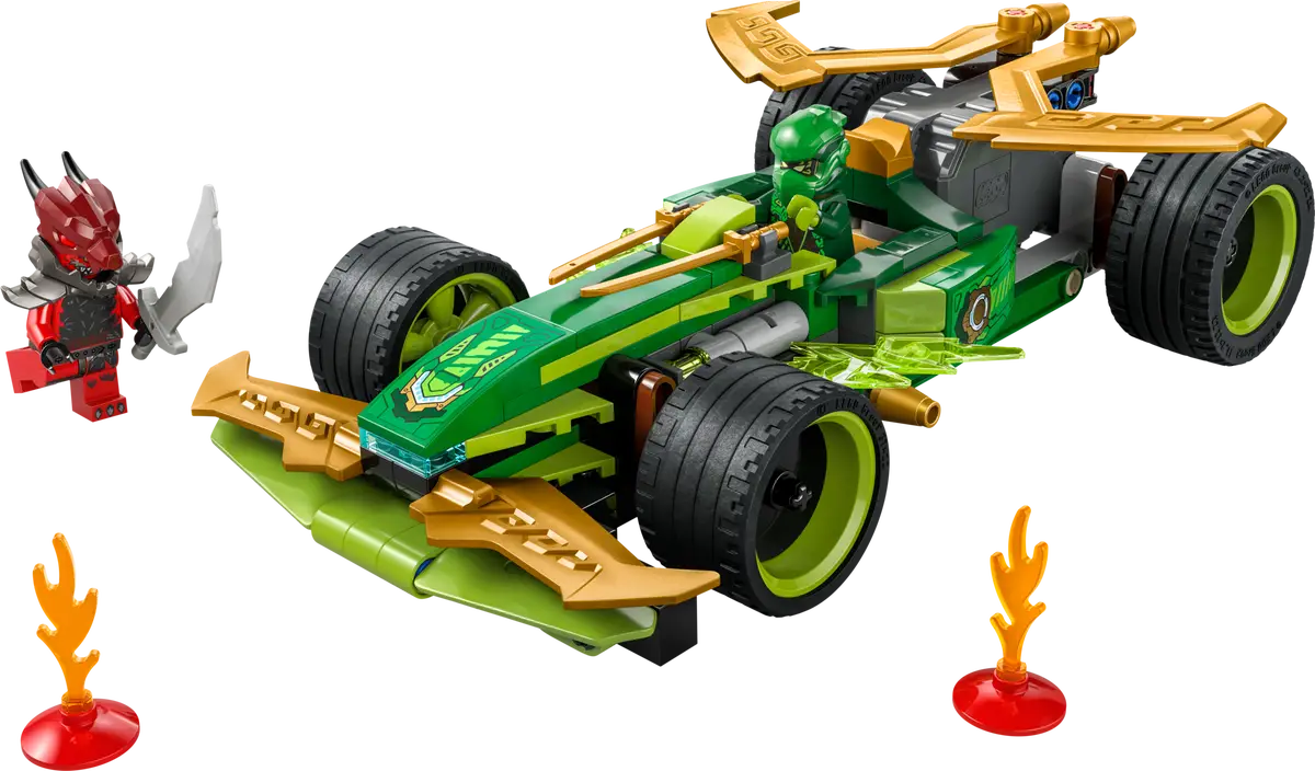 Lego Ninjago - Lloyd's Pull-Back Race Car
