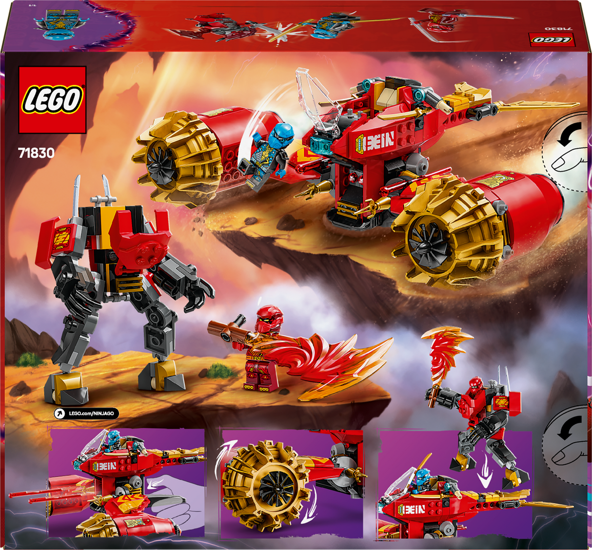 Lego Ninjago - Kais Mech Storm Rider
