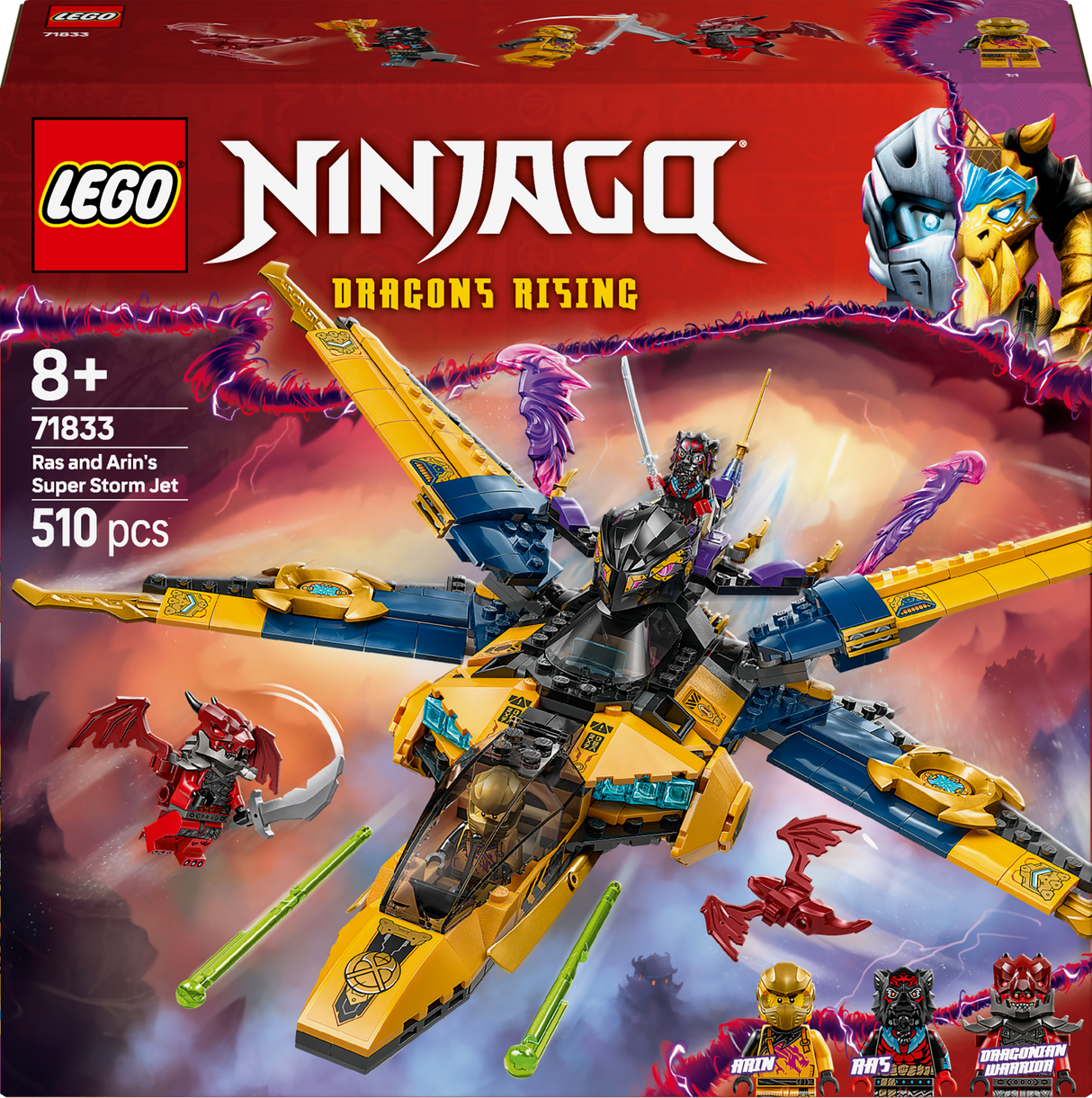 Lego Ninjago - Ras and Arin's Super Storm Jet
