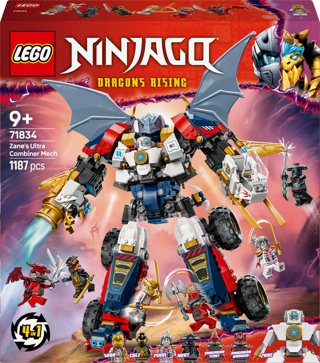 Lego Ninjago - Zane's Ultra Combiner Mech