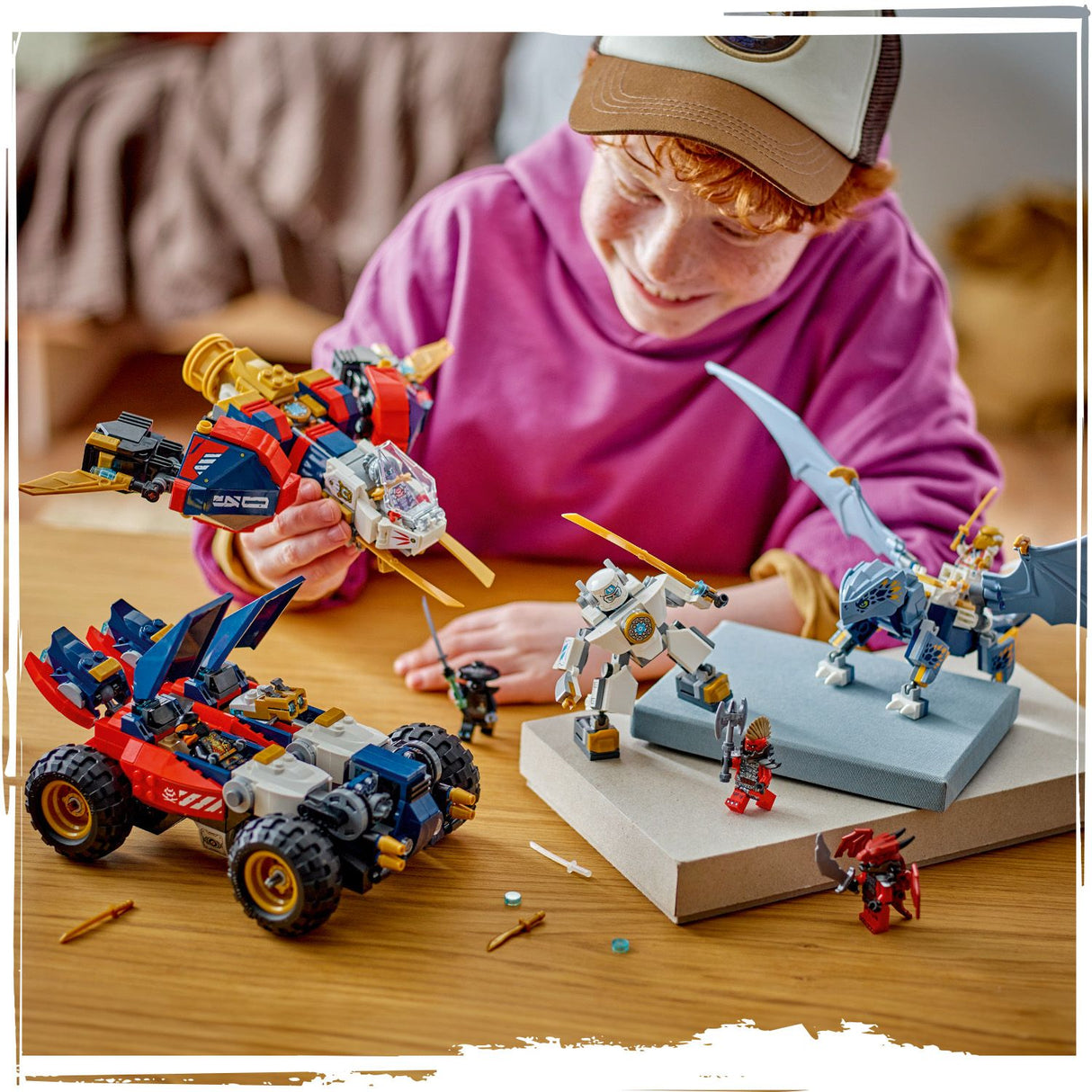 Lego Ninjago - Zane's Ultra Combiner Mech