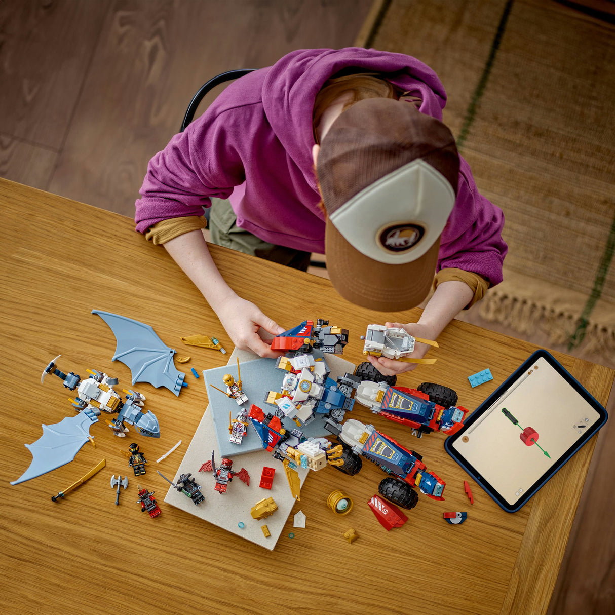 Lego Ninjago - Zane's Ultra Combiner Mech