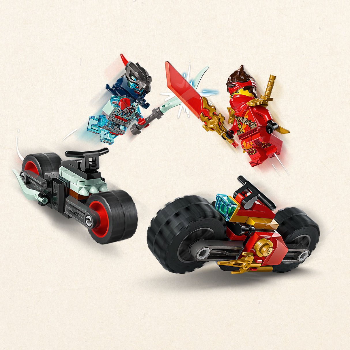 Lego Ninjago - Kai's Motorcycle Speed Race