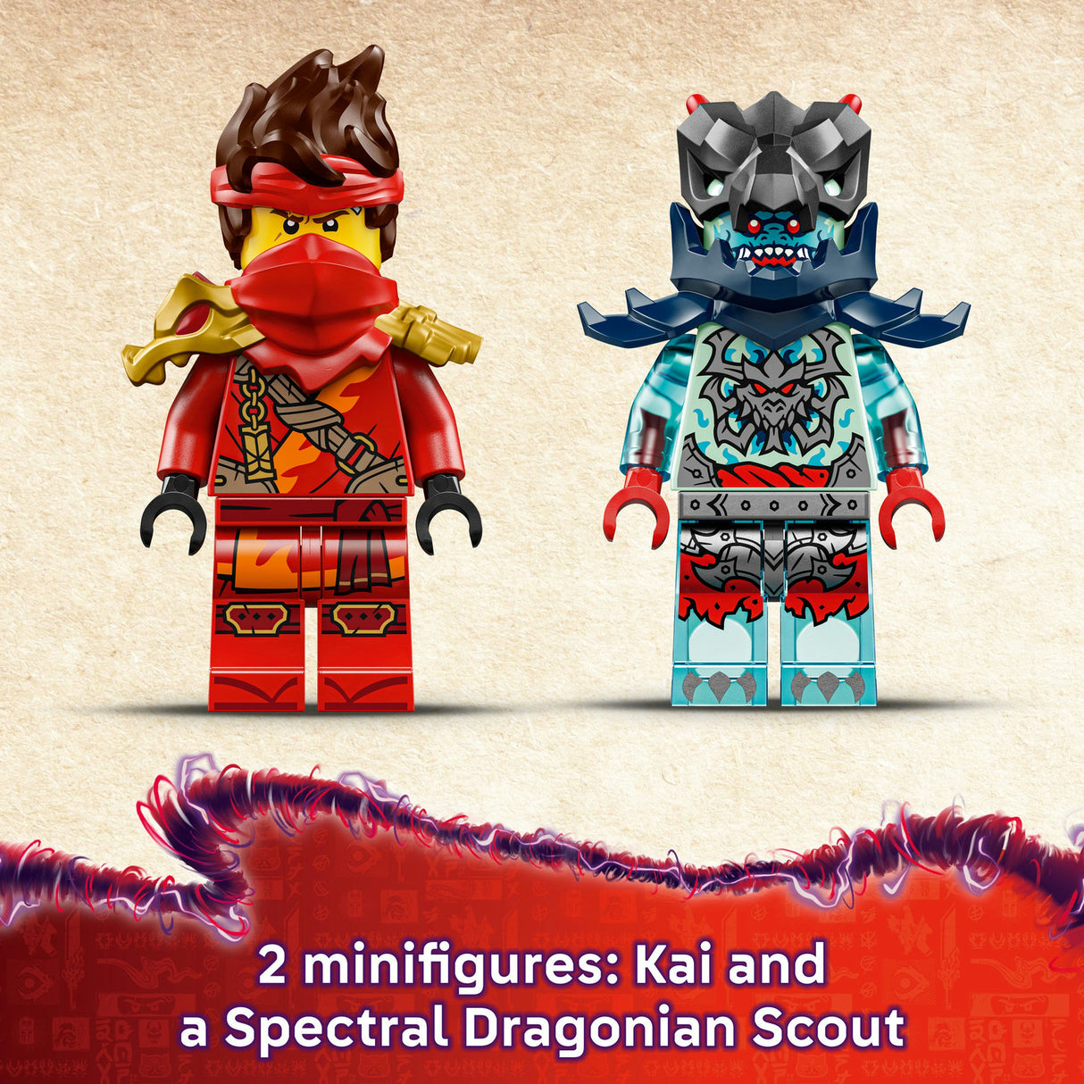 Lego Ninjago - Kai's Motorcycle Speed Race
