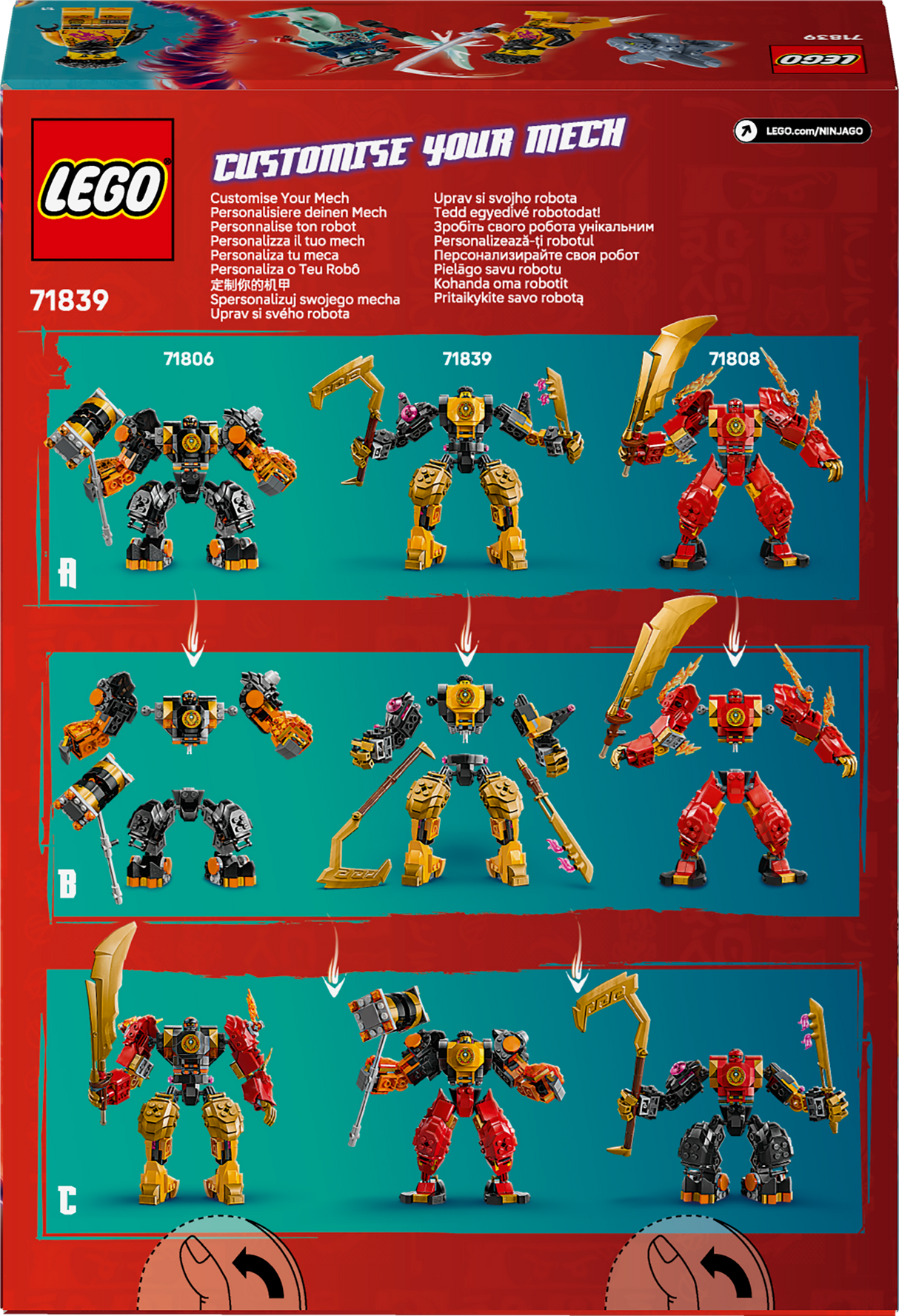 Lego Ninjago - Arins Spinjitzu Battle Mech