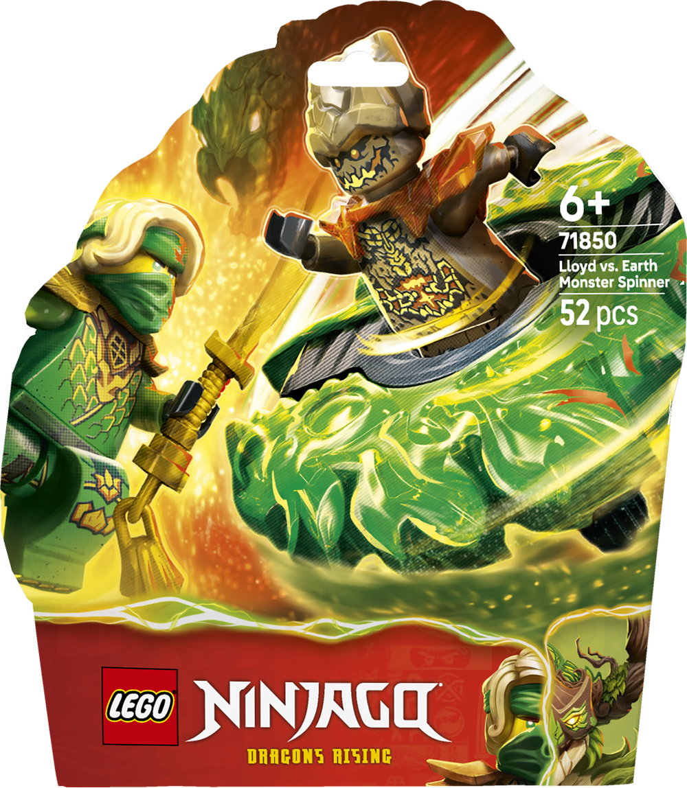 LEGO NINJAGO - Lloyd vs. Earth Monster Spinner