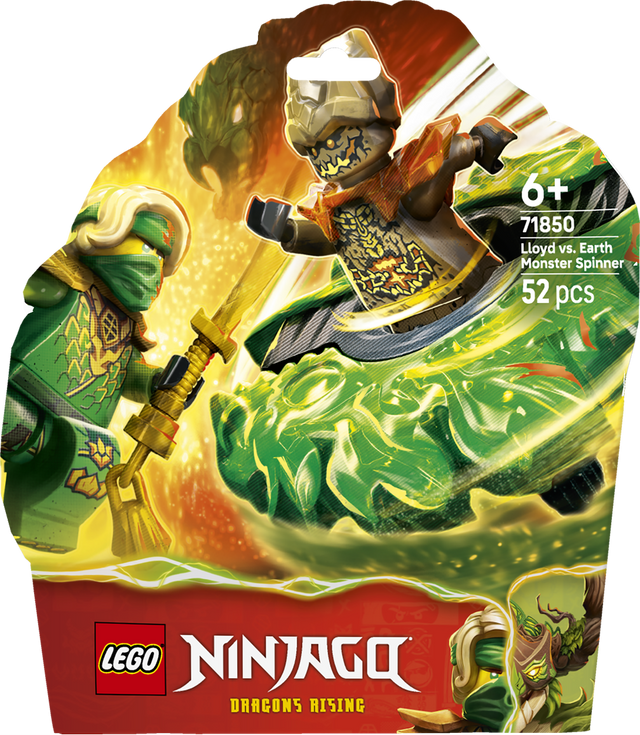 LEGO NINJAGO - Lloyd vs. Earth Monster Spinner