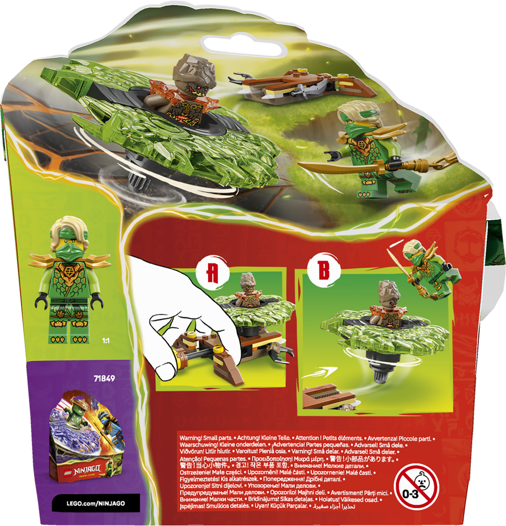 LEGO NINJAGO - Lloyd vs. Earth Monster Spinner