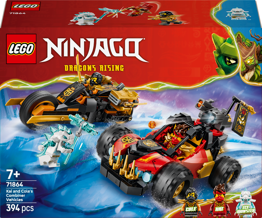 LEGO Ninjago - Kai and Cole's Combiner Vehicles