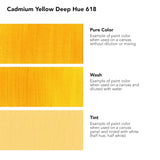 Daler-Rowney System3 Acrylic Paint Cadmium Yellow Deep Hue