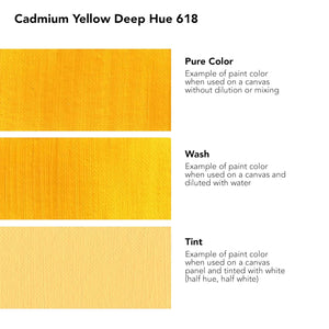Daler-Rowney System3 Acrylic Paint Cadmium Yellow Deep Hue