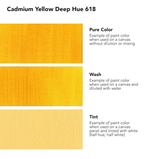 Daler-Rowney System3 Acrylic Paint Cadmium Yellow Deep Hue