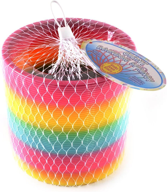 Giant Rainbow Springy Slinky Toy