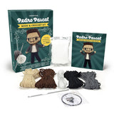 Unofficial Pedro Pascal Book & Crochet Kit