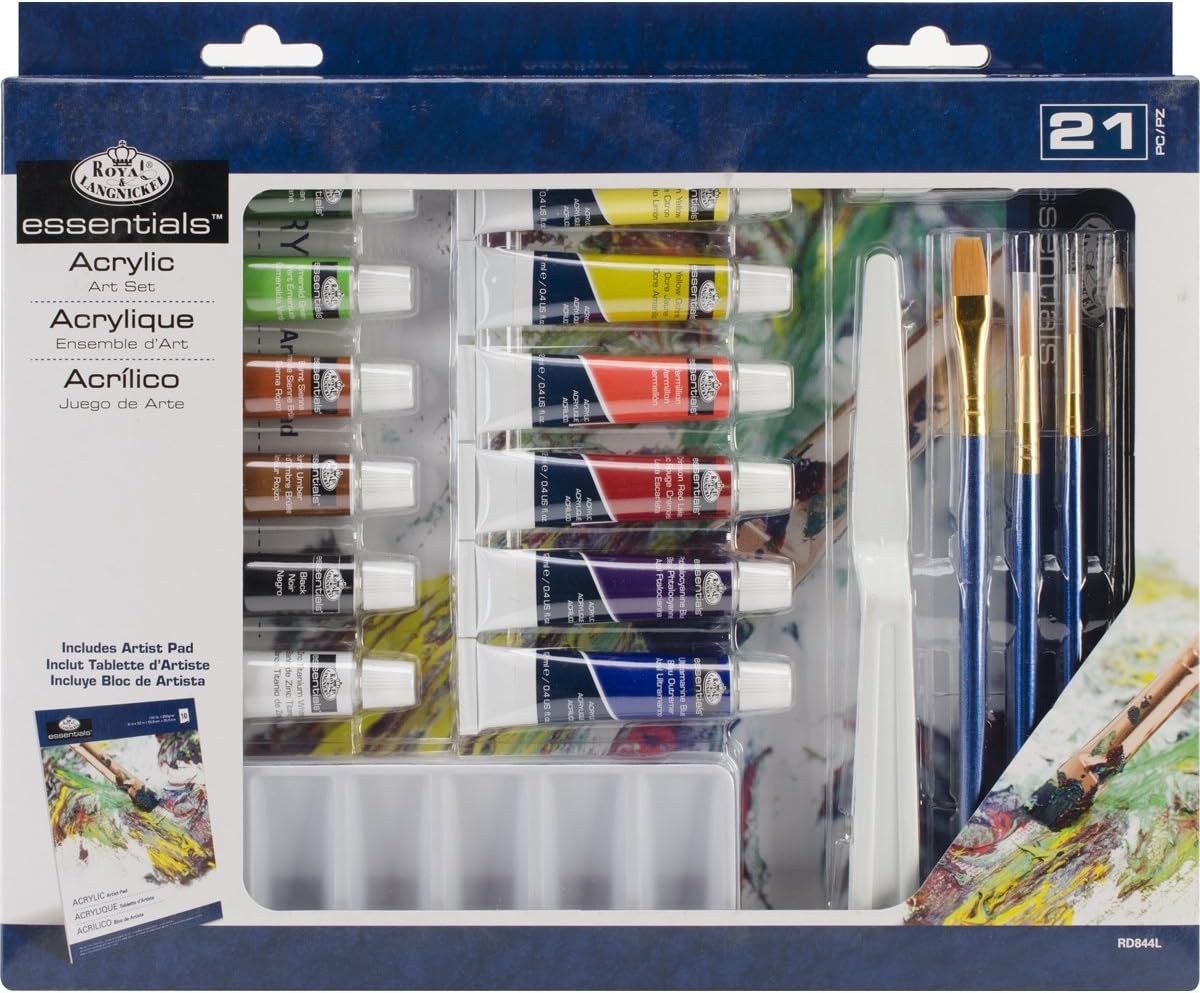 Acrylic Painting Box Set 21 Pieces