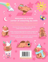 Capybara Cuties Cosy Colouring Book