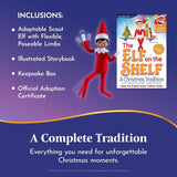 The Elf on the Shelf - Poseable Scout Elf Girl Brown Eyes