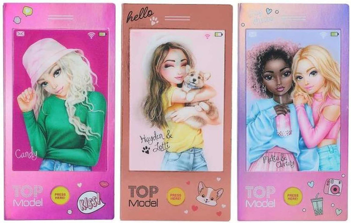 TOPModel Mini Colouring Book With Sound