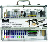 Royal & Langnickel Sketch & Draw Aluminium Window Box Art Set