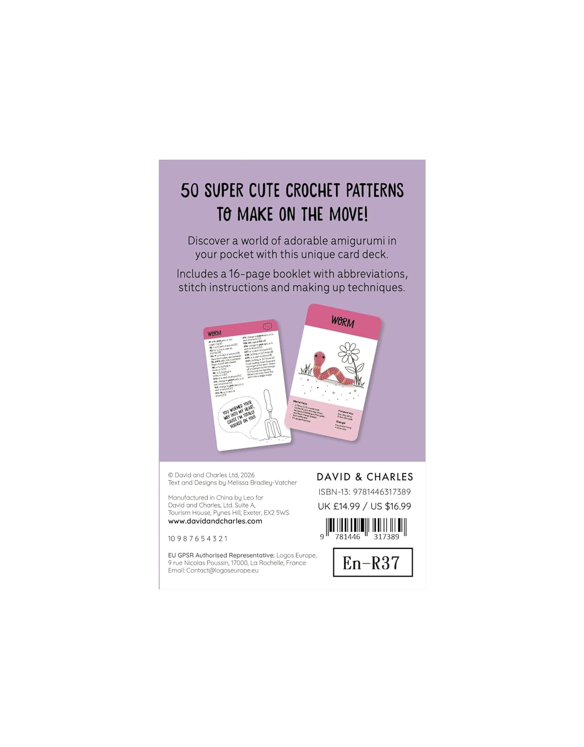Kawaii Crochet Card Deck
