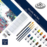 Acrylic Painting Box Set 21 Pieces