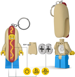 Lego Classic Hot Dog Guy Key Light