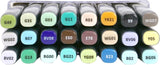 Nova Sketch Dual Tip Alcohol Markers - Nature (24 Pack)