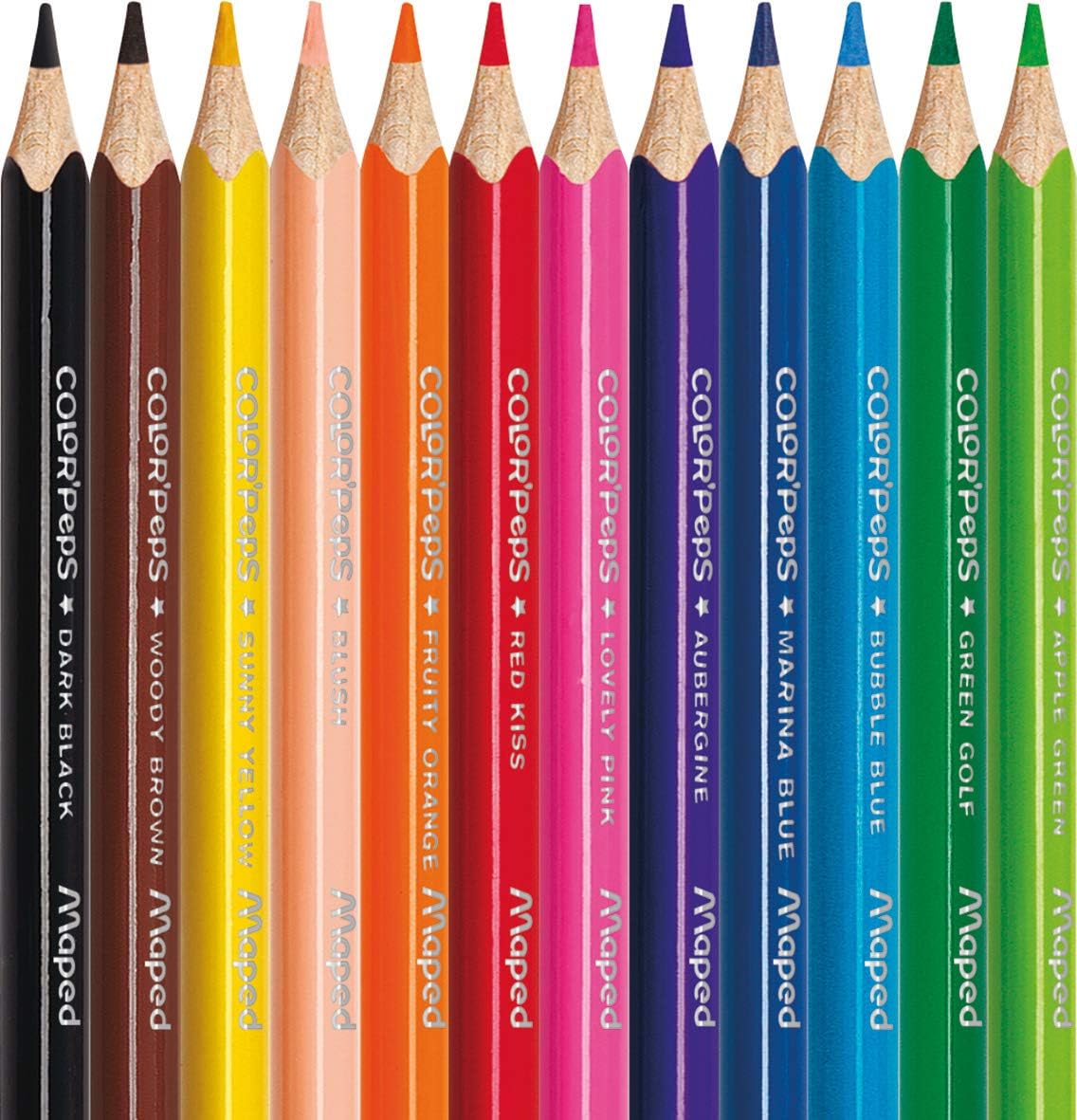 Maped Color'peps Mini Colouring Pencils (12 Pack)