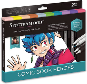 Spectrum Noir Adv Discovery Kit - Comic Book Heroes