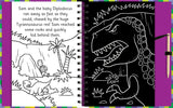 Scratch and Draw Book Dinosaurs