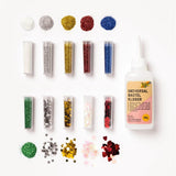 BIO Glitter & Sequins Set - Rainbow (11 Pieces)