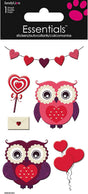 Essentials Stickers - Love Hearts & Owls