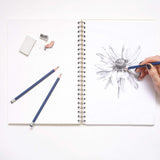 Elements Wire-O Hard Cover Sketch Book 180gsm Portrait - A5