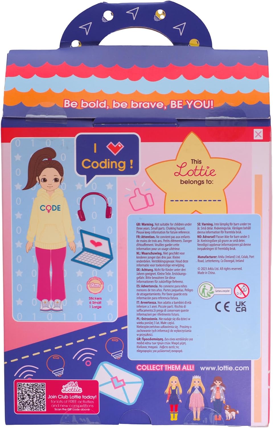 Lottie Doll - Coder Girl