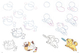 How to Draw Cute Kawaii in Simple Steps Book