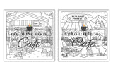 Cute Shop Cozy Colouring Book