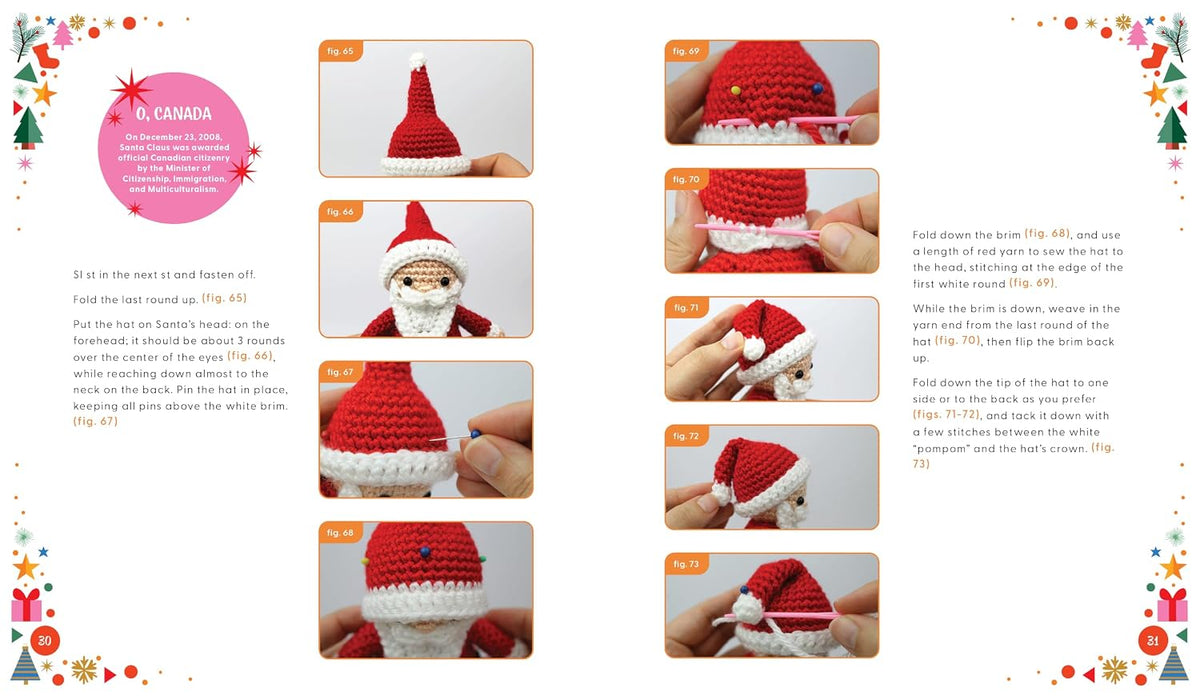 Official Santa Claus Book & Crochet Kit