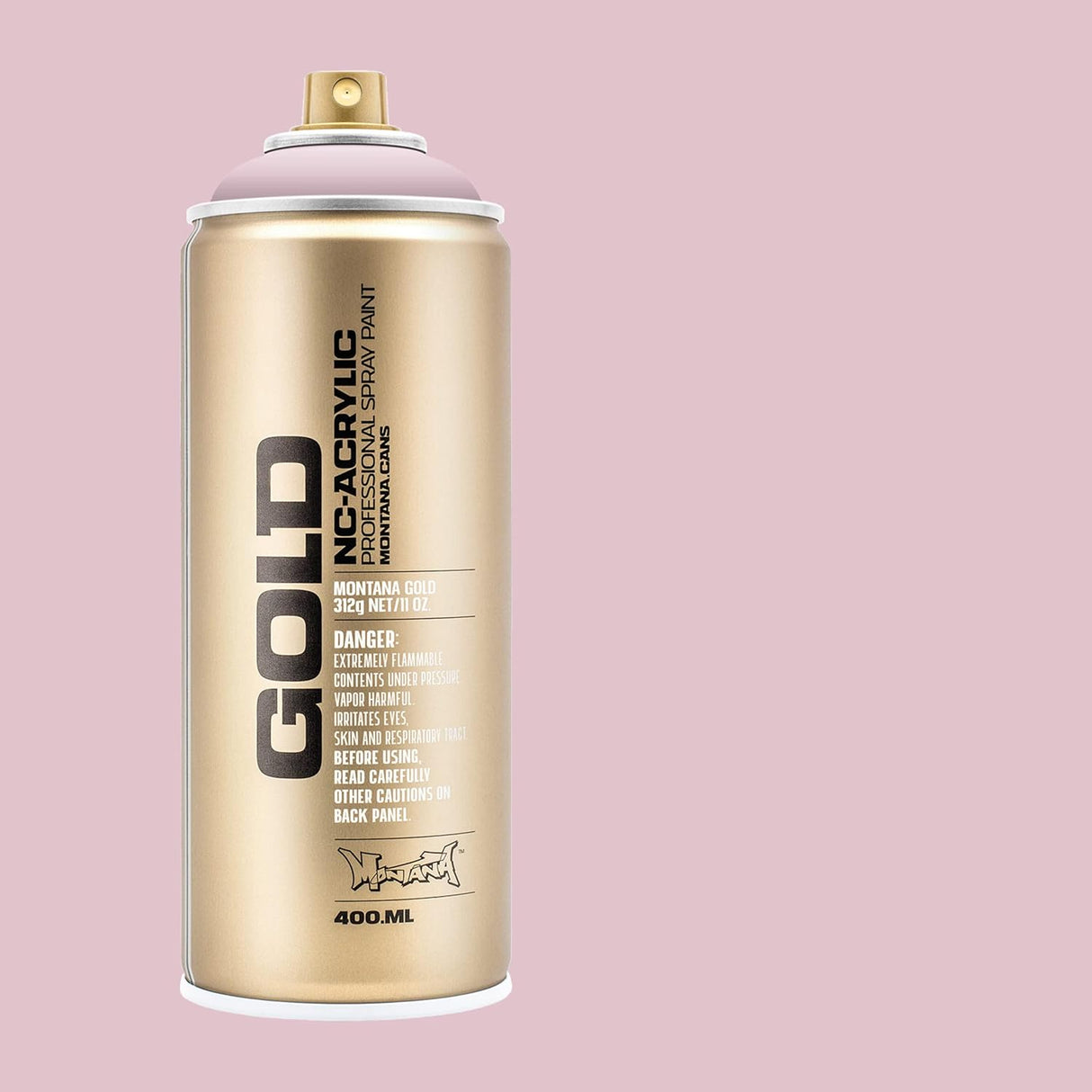 Montana GOLD Spray Paint 400ml - Pale Pink (G4000)