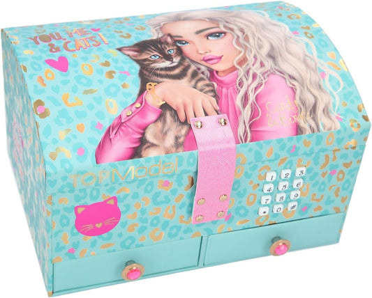 TOPModel Big Jewellery Box With Code And Sound