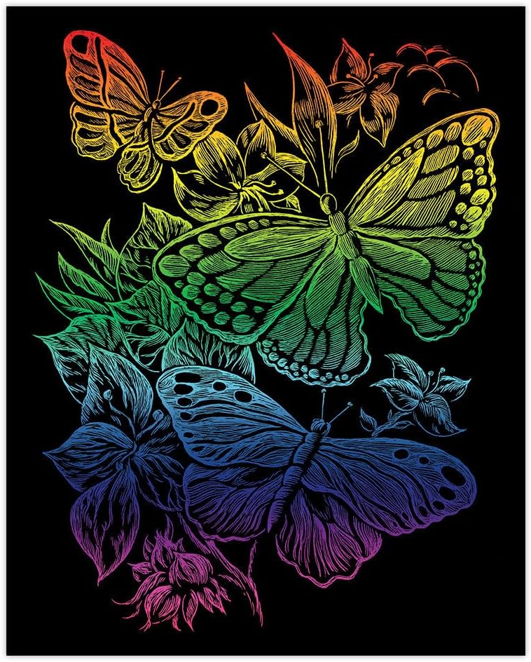 Rainbow Engraving Art Box Set (15 Pieces)