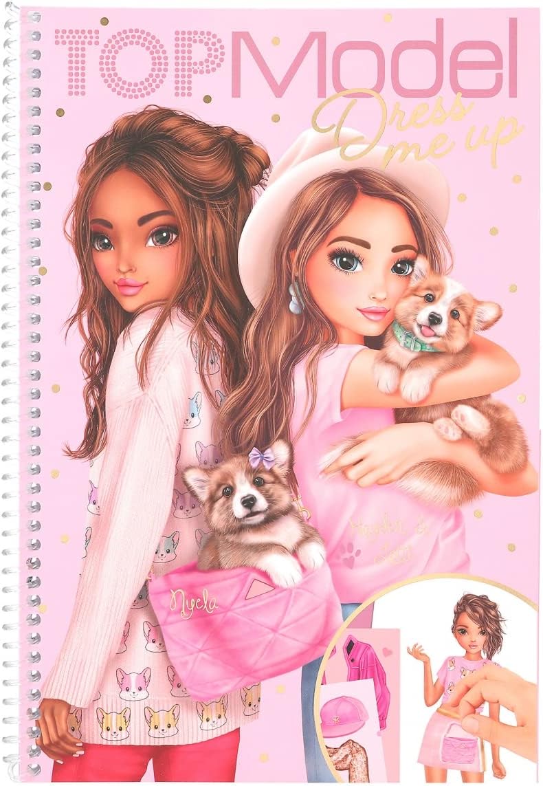 TOPModel Corgi Dress Me Up - Sticker Book