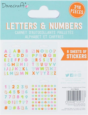 DC Sticker Book - Alphabet