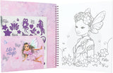 TOPModel Colouring Book With Sequins FAIRY LOVE