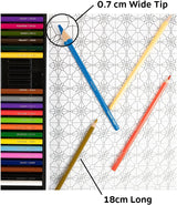 NOVA Premium Colouring Pencils (48 Pieces)
