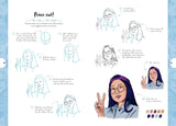 10 Step Drawing: Faces Book