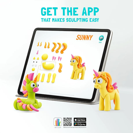 Hey Clay - Rainbow Unicorn: Sunny (3 Cans)