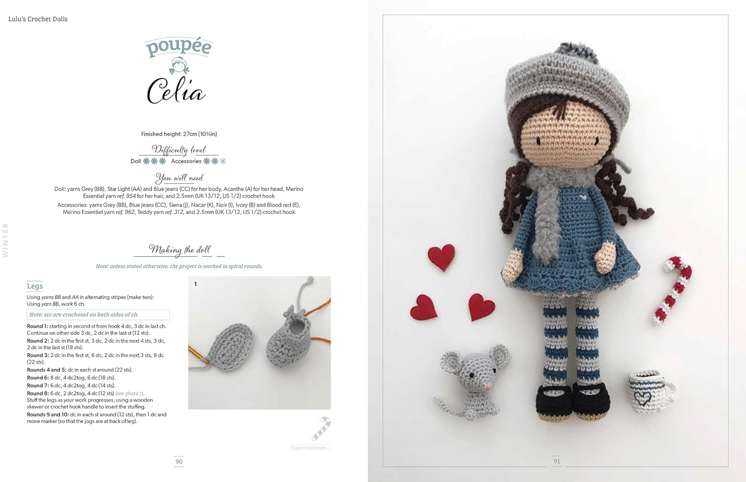 Lulu's Crochet Dolls Book – Art Hobby - Main Image