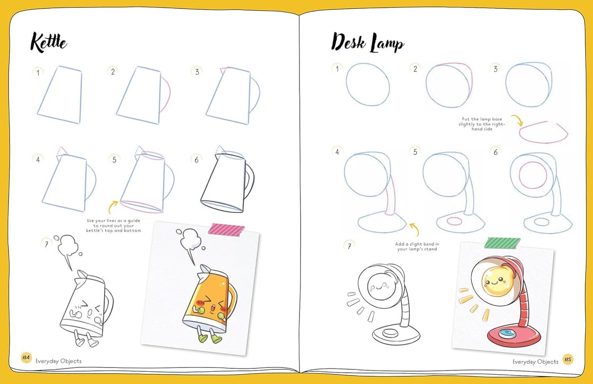200 Cute Things to Draw Book